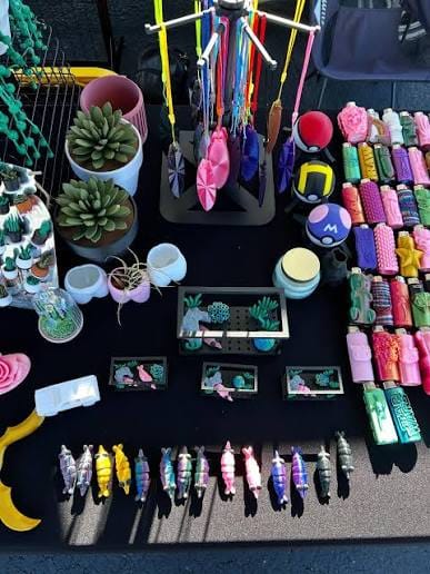 3d printing craft fair booth display