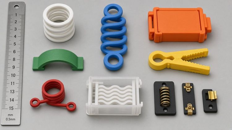 3D Printed Springs: A Practical Guide to Types, Materials, and Designs