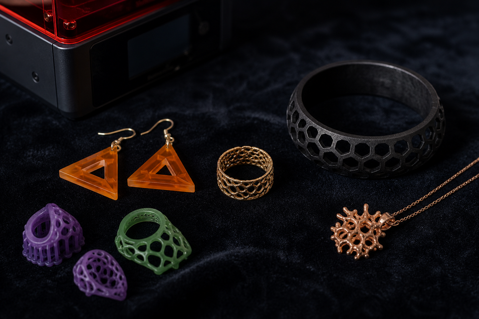 3D Printed Jewelry: A Complete Beginner's Guide