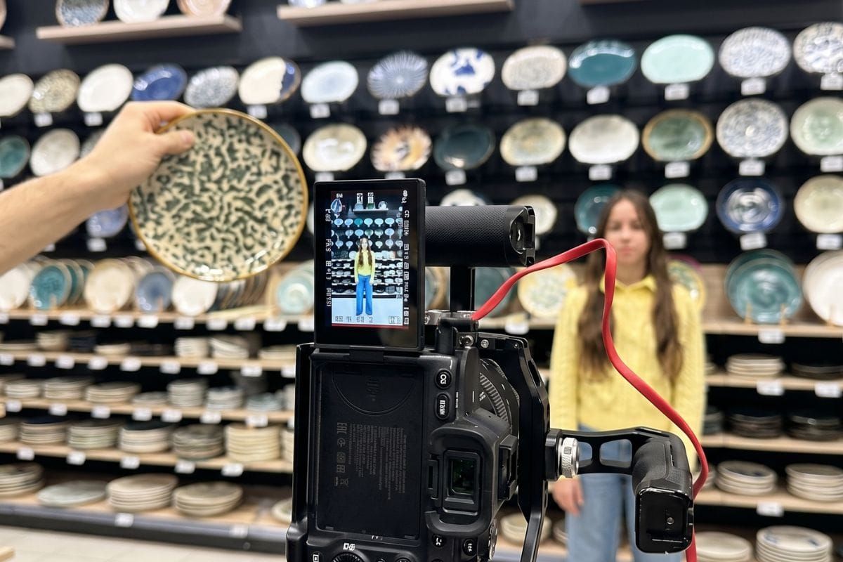 Vidéos terrain, tournées en magasin