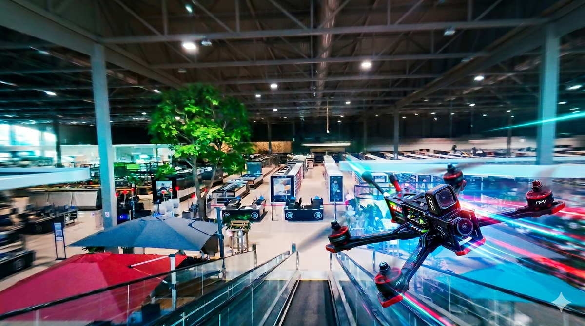 Votre magasin vu du ciel