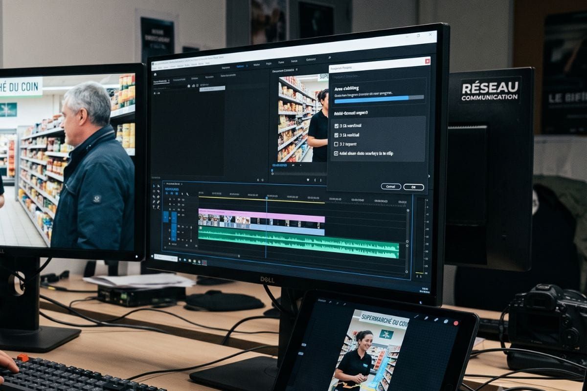 Vidéo locale augmentée par l'IA