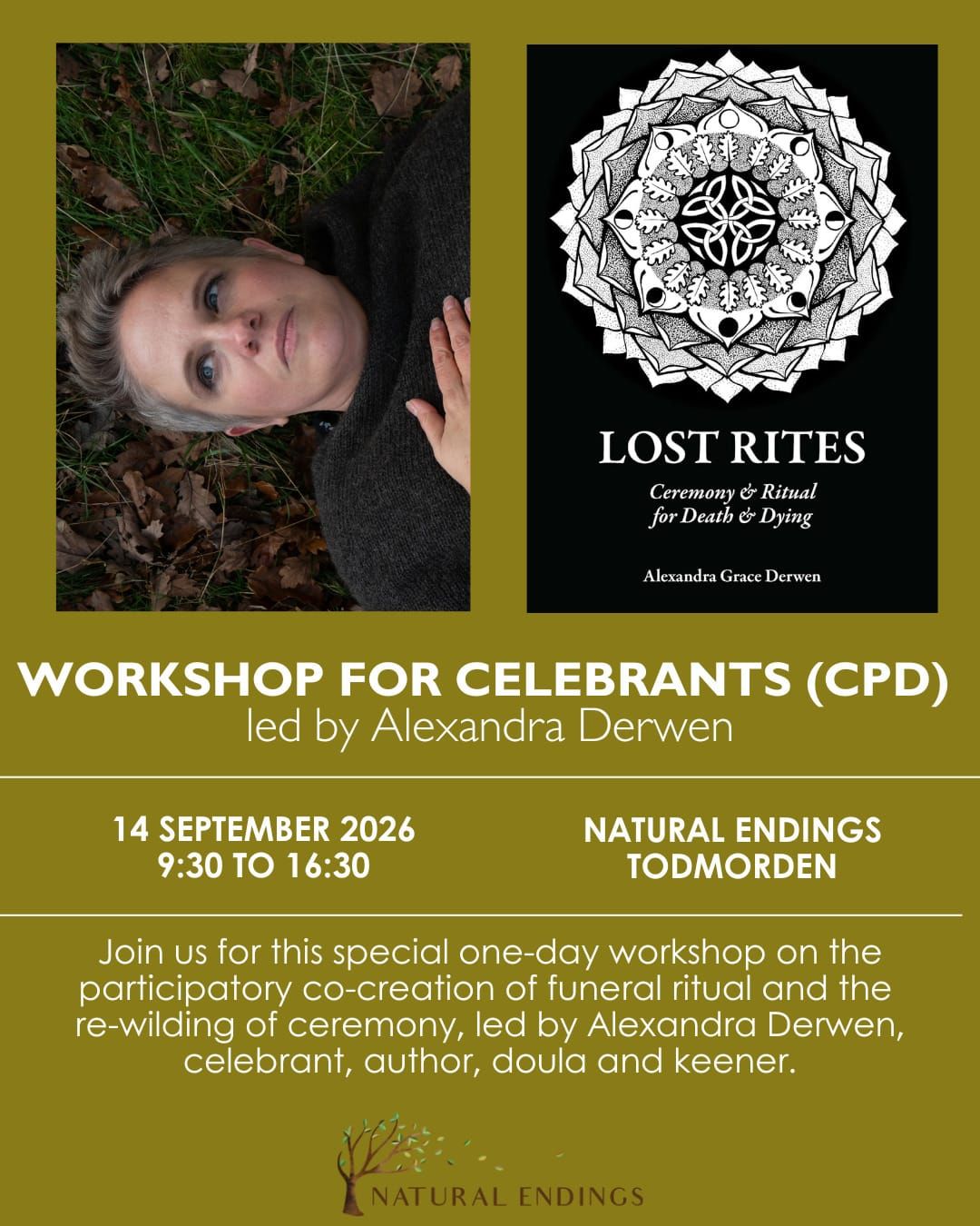 Participatory Co-Creation of Death and Funeral Ritual workshop @ Natural Endings 14th Sept