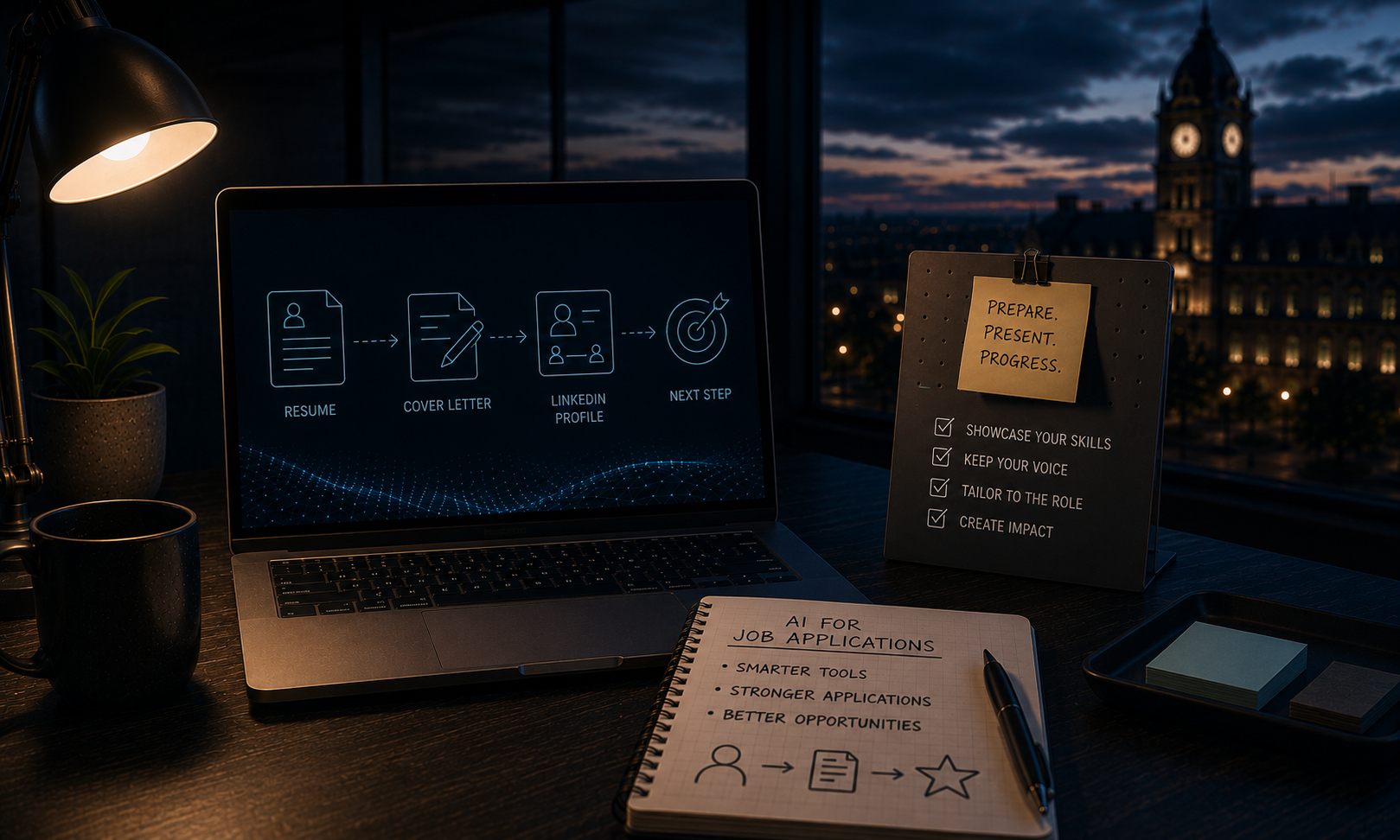 Local AI Event for Job Applications.
