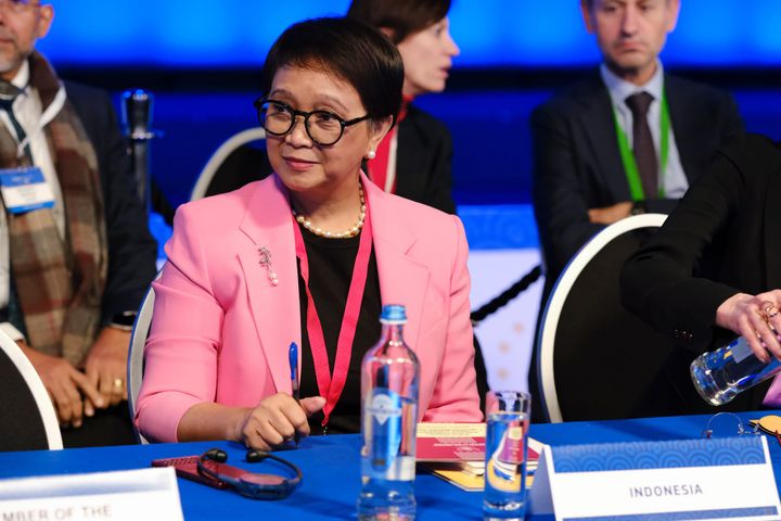 Minister van Buitenlandse Zaken Retno Marsudi naar VN