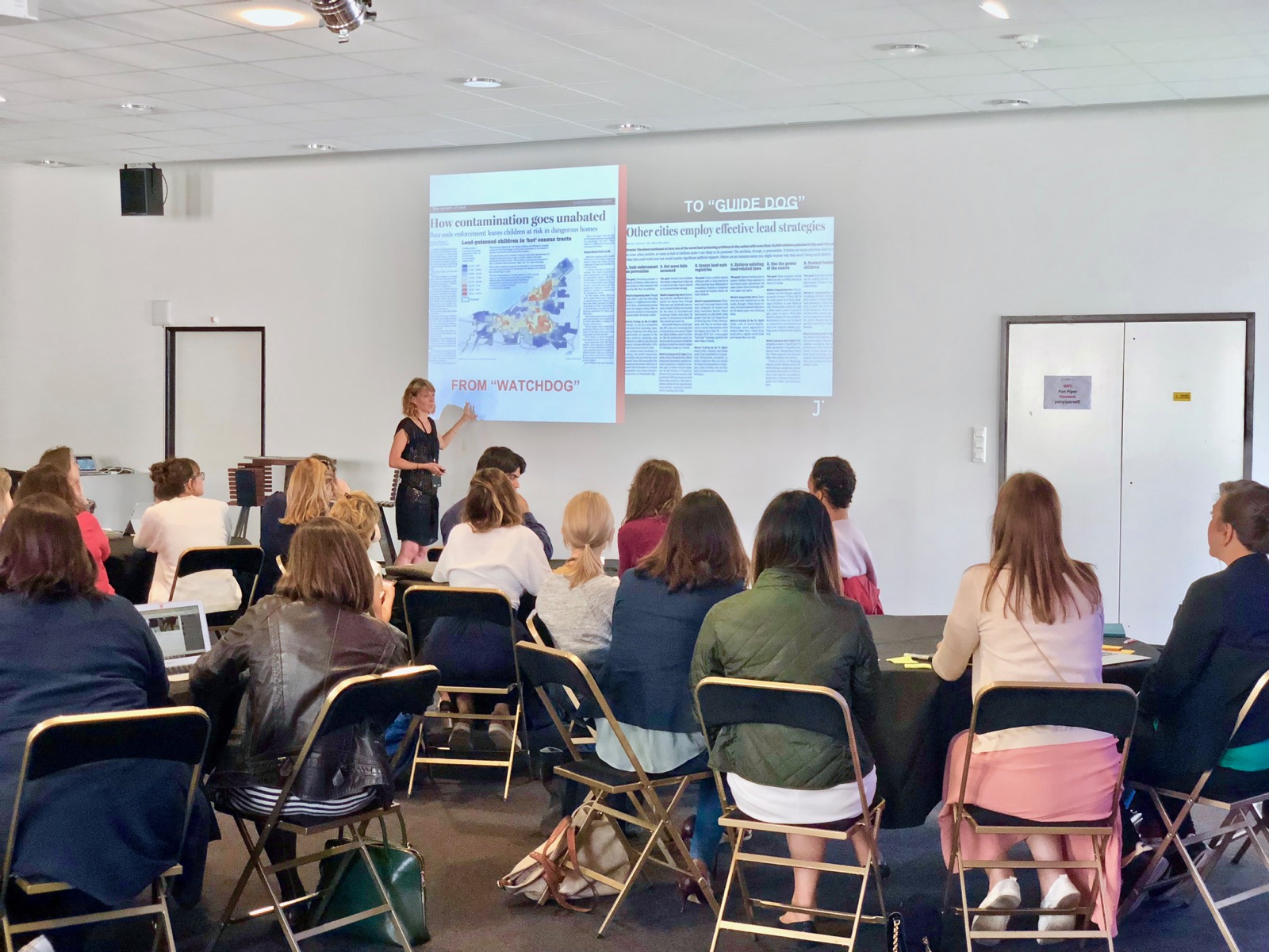 Solutions Journalism Workshop at News Impact Summit