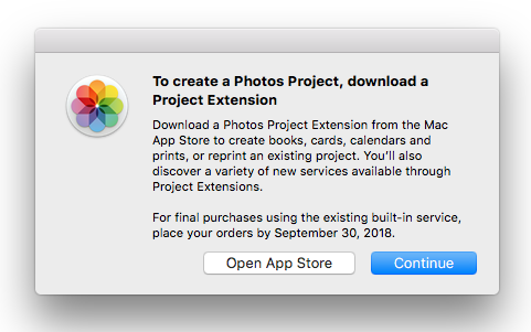 Apple closing photo printing service