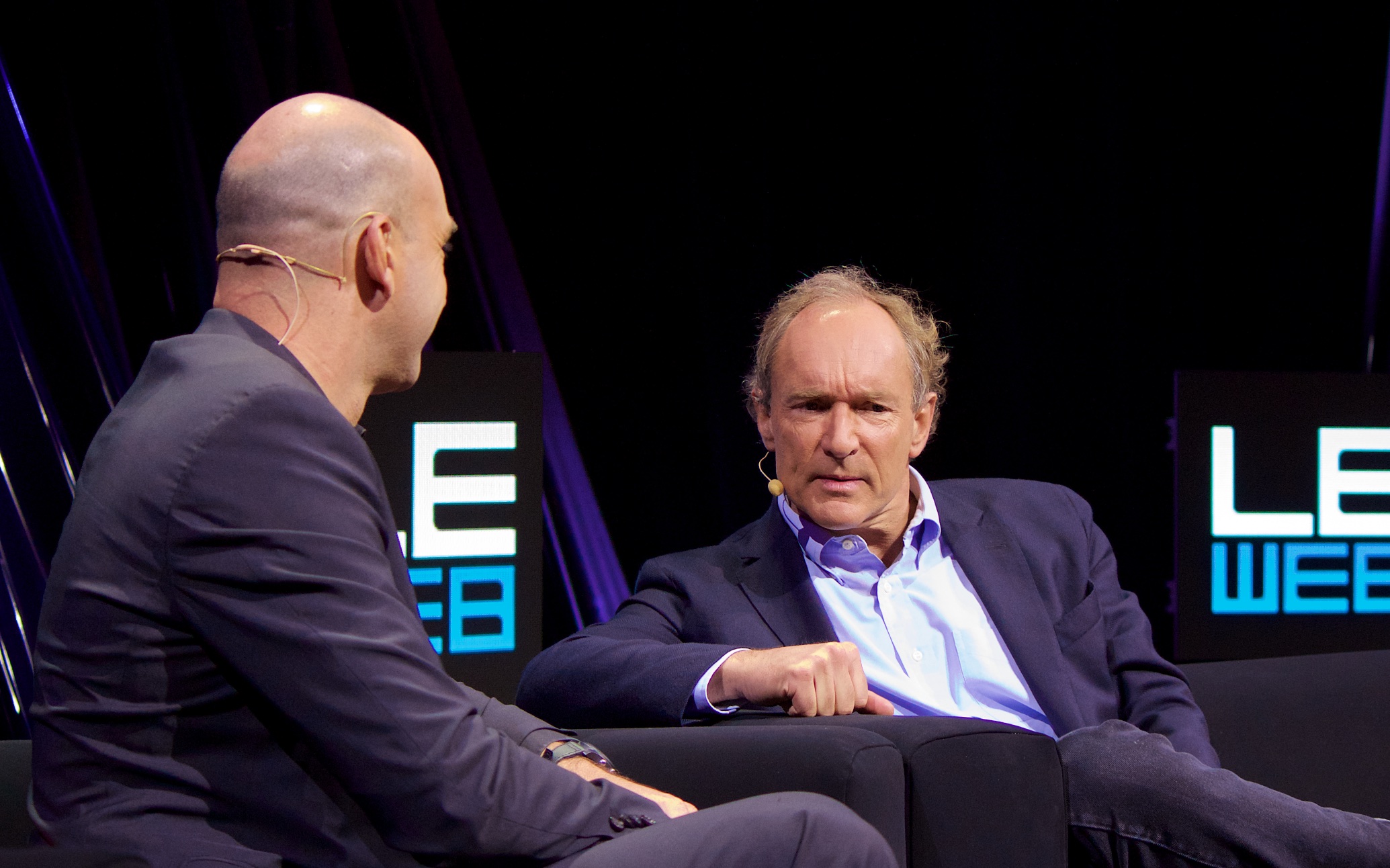 Loic LeMeur interviews Tim Berners-Lee at LeWeb