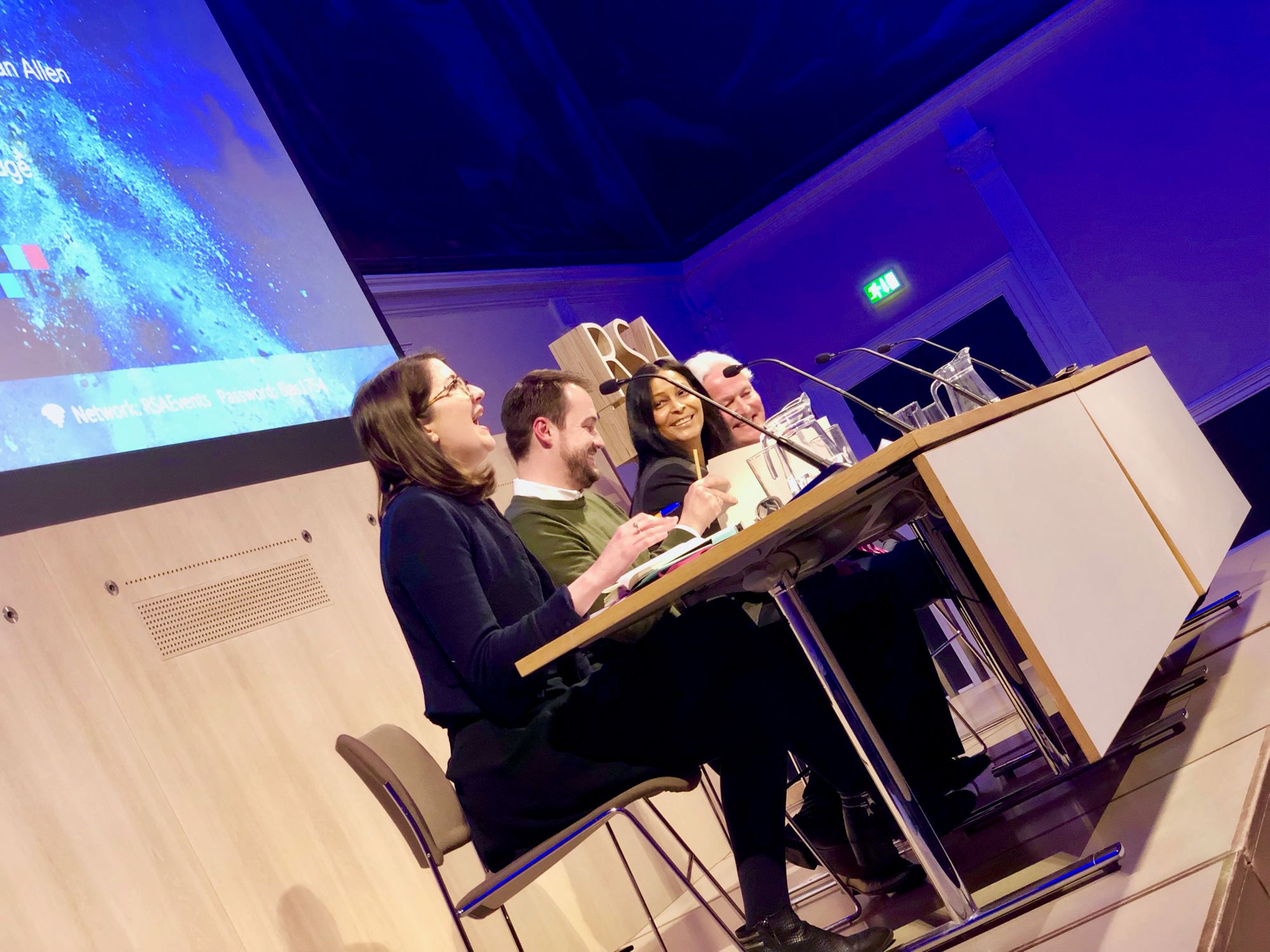 The Schools Without Walls event at the RSA House