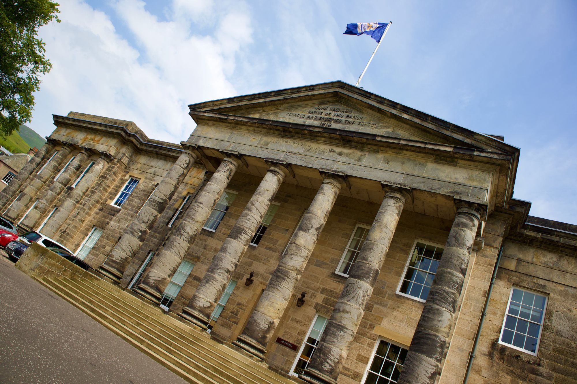 Dollar Academy in Dollar, Scotland where I was educated.