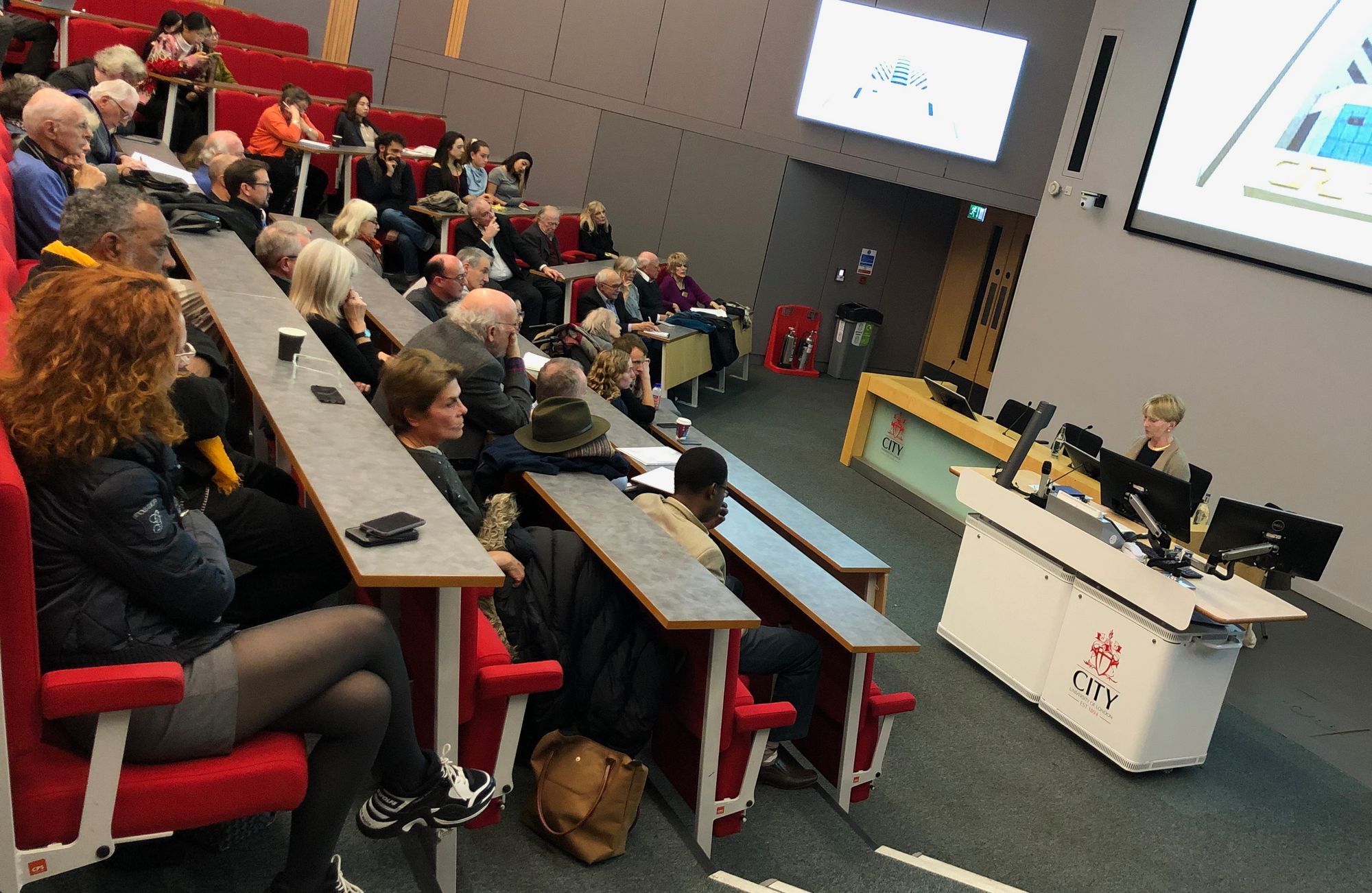 The audience at Isabel Hilton's James Cameron Memorial Lecture