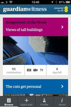 Thumbnail image for GuardianWitness on the iPhone