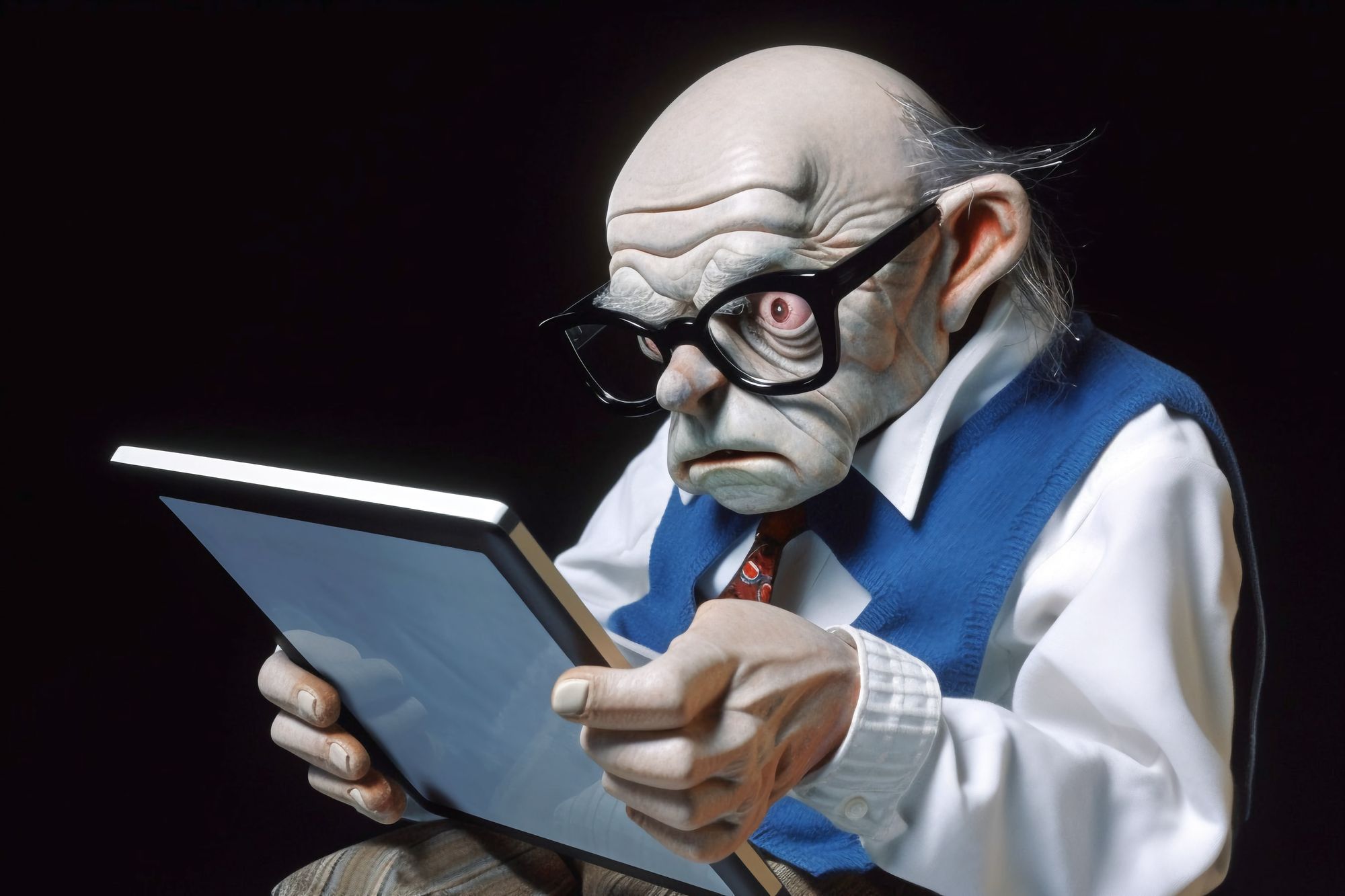 Midjourney’s idea of Crungus reading at the weekend.