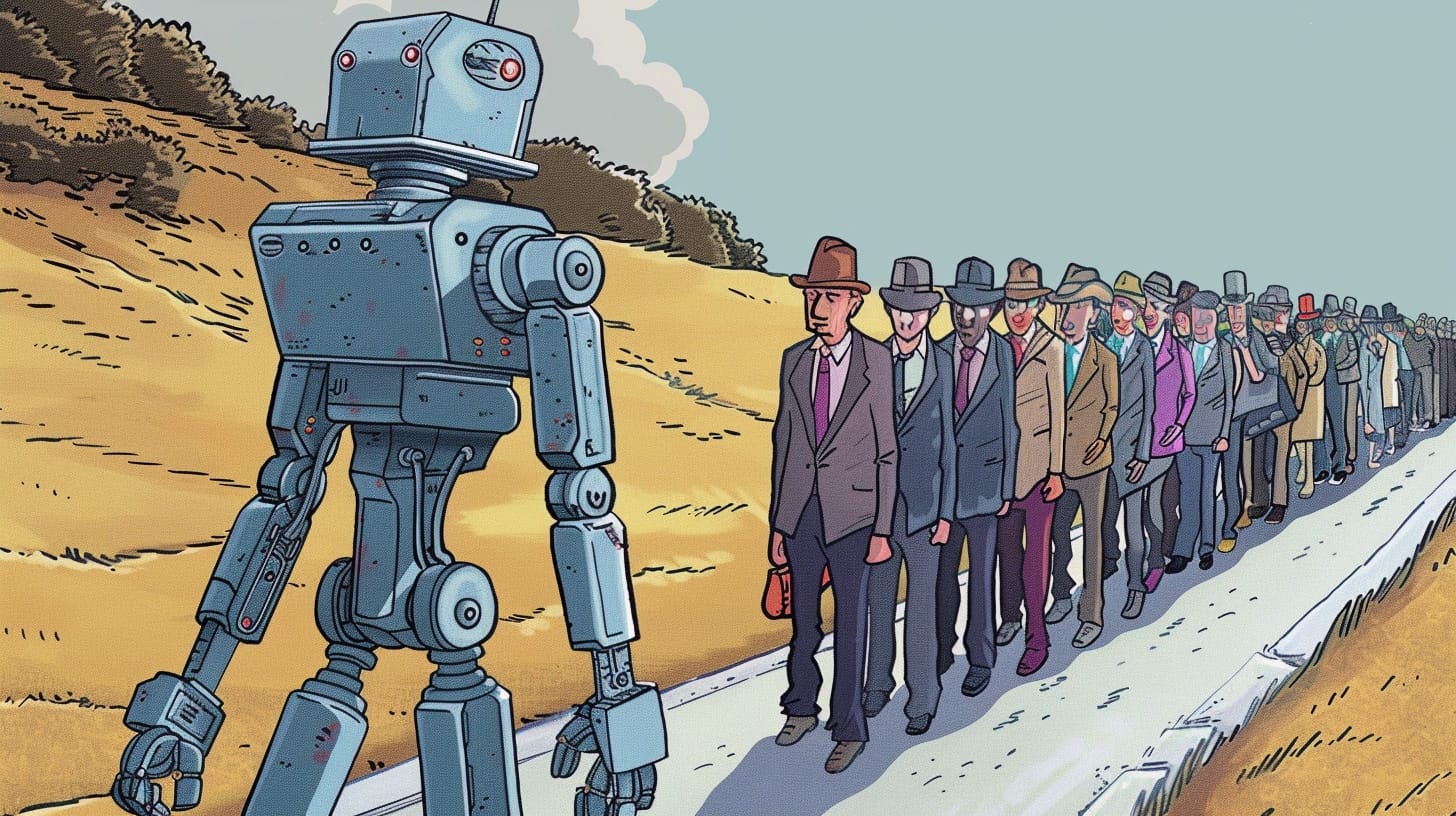 Publishers following the AI hype to their doom.