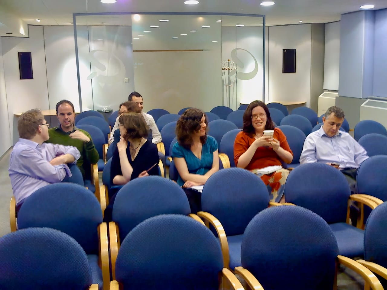 RBI journalists in an informal training session in Quadrant House