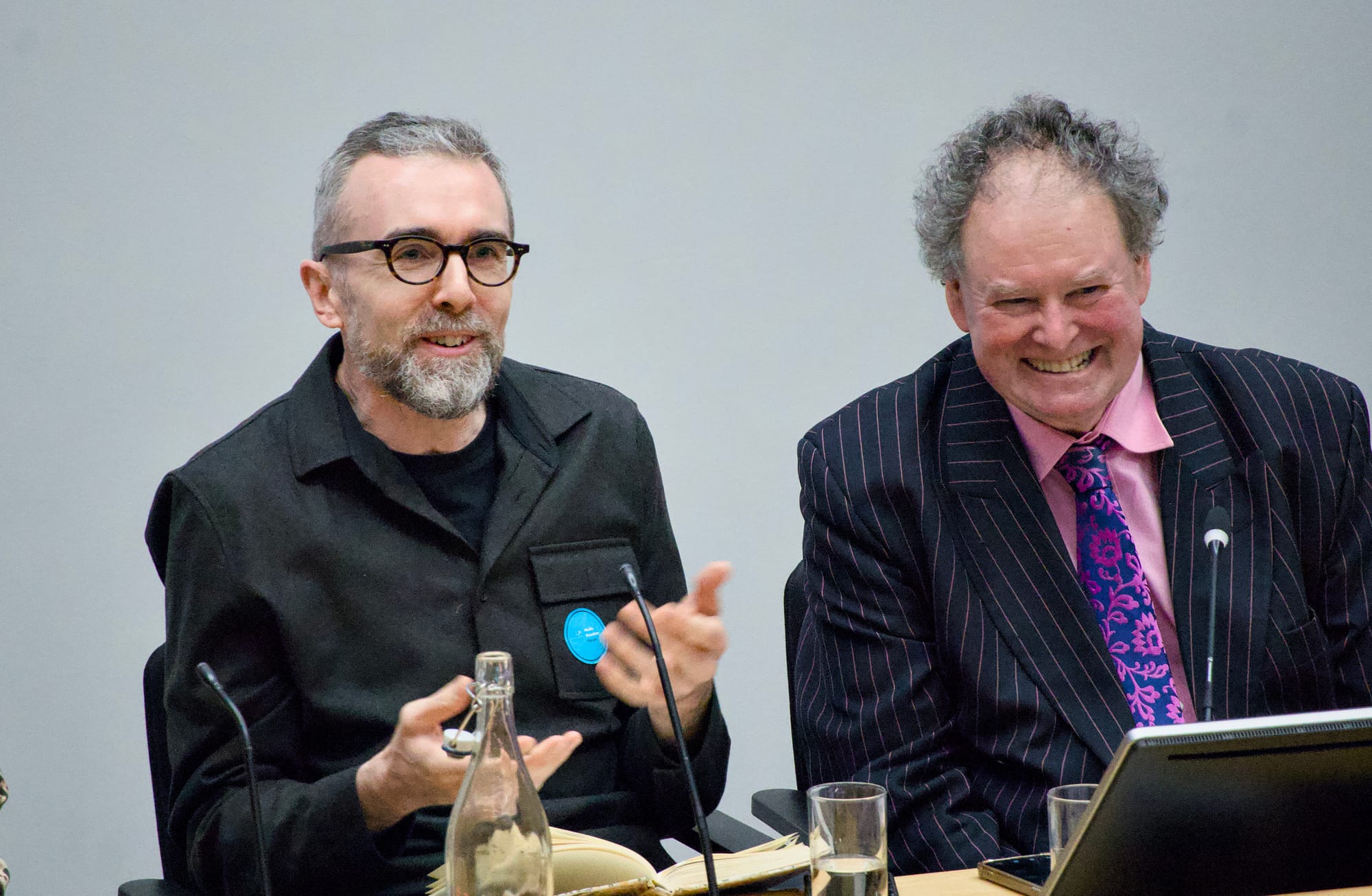 Peter Geoghegan speaking at the Media Freedom Forum 2026