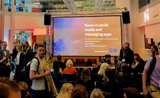 Social Media, chat apps and journalism: people's news discussions are becoming private, not public