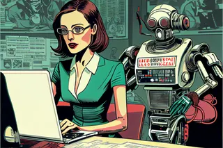 AI journalism is here and writing on an iPad