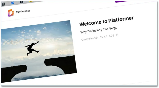 Casey Newton's shift to Substack shows how newsletters are changing