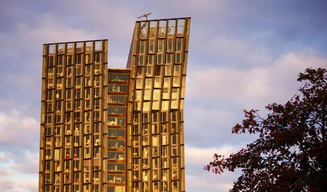 The end of the Reeperbahn in Hamburg