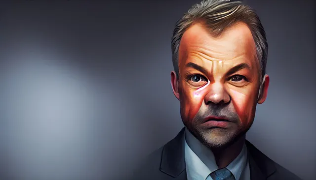 Wha Midjourney thinks Graham Norton looks like.