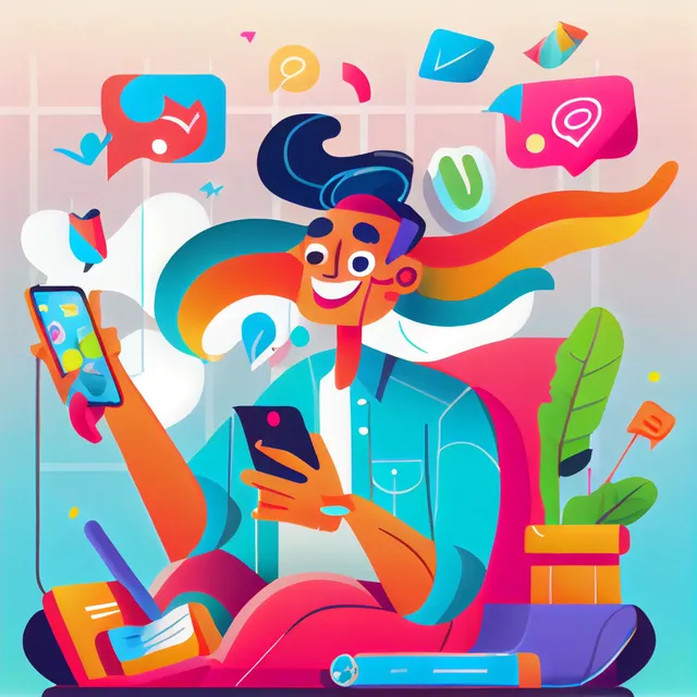 Making happy and productive use of social media