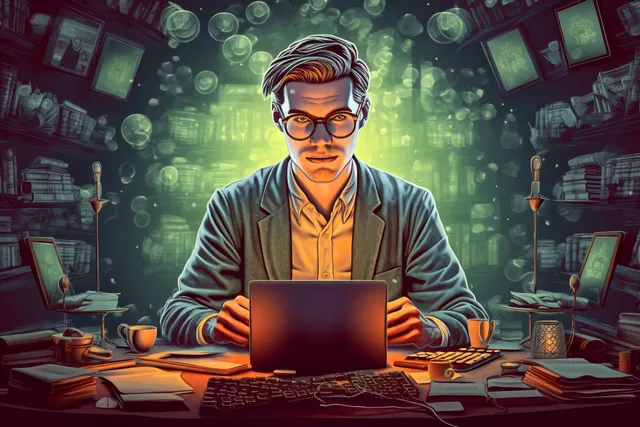 A journalist, confident in his SEO skills