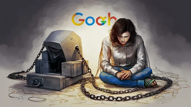 A young journalist enslaved by the power of bad SEO advice.