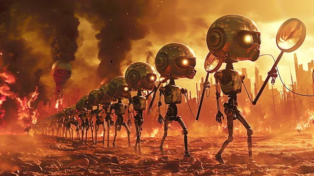 AI-infused search robots wreaking an economic apocalypse on the world