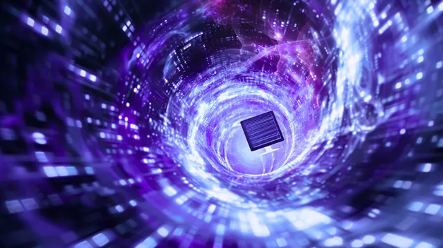 A machine learning chip in the time vortex