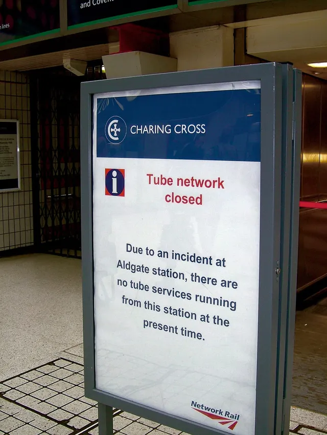 Tube network down