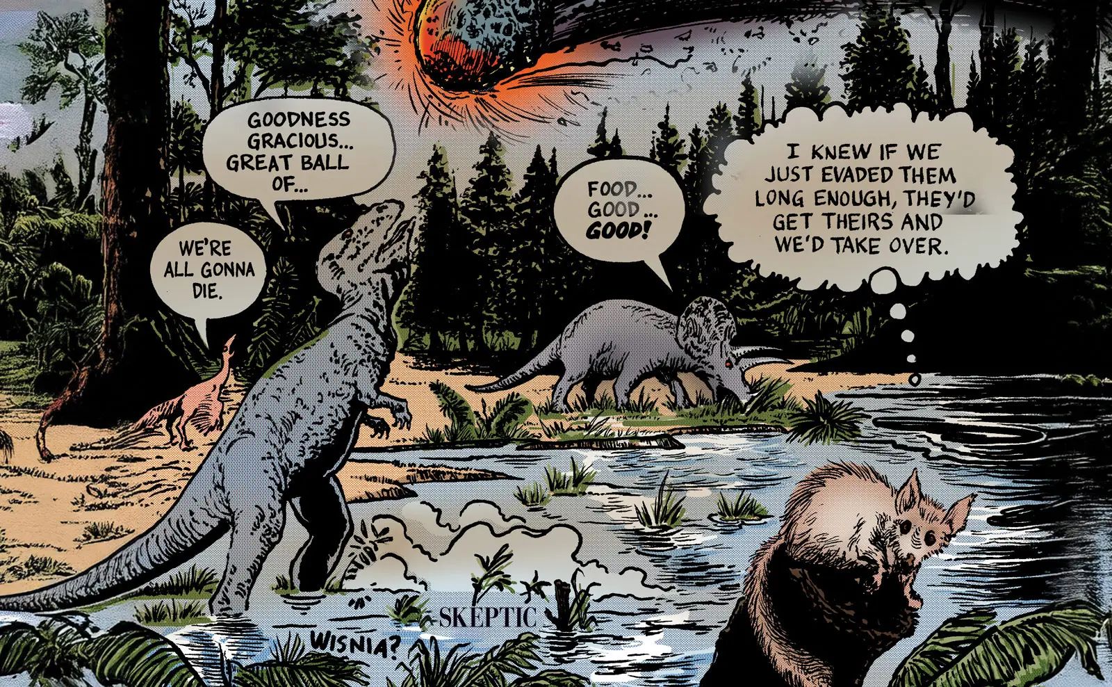 The Asteroid That Made a Mouse Into a Man
