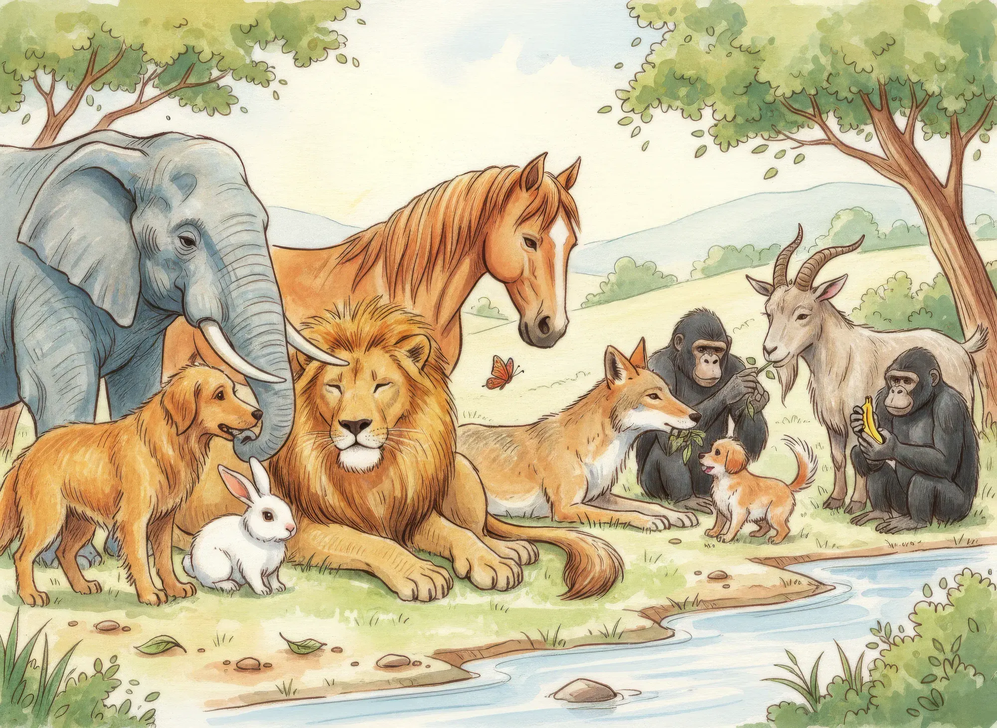 Animal Friendships Abound