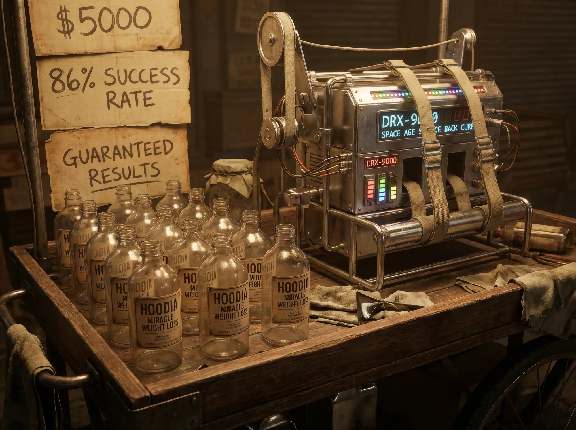 Don’t Let Them Hoodia-Wink You: Bunkum Reigns in Weight Loss Pills and Bad Back Devices