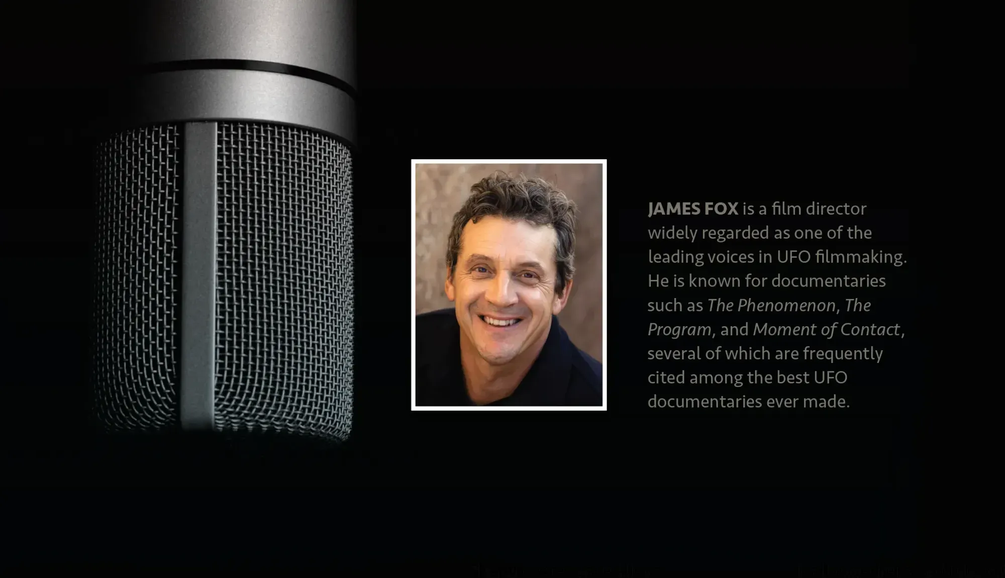 Skeptic Interviews James Fox