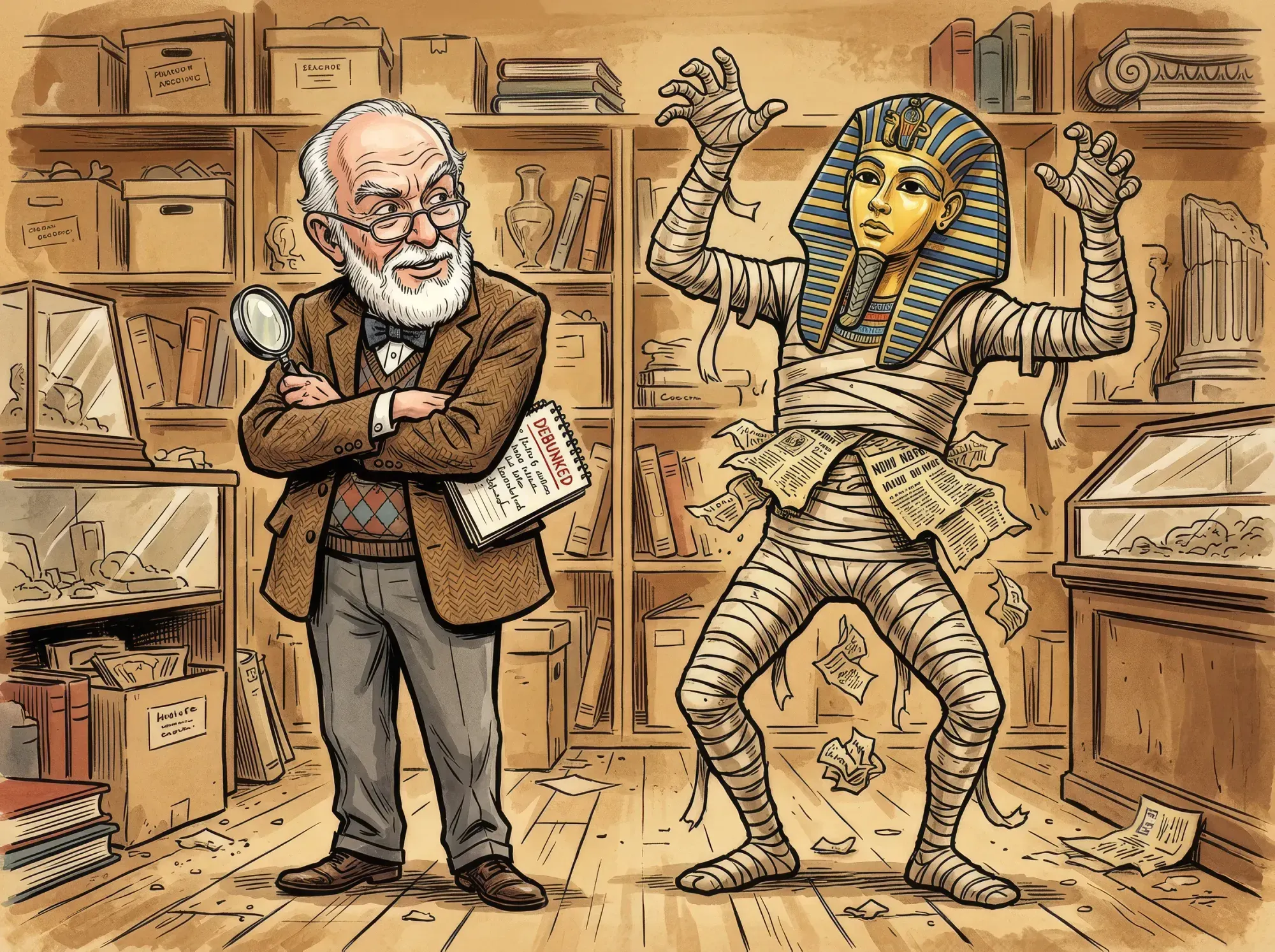 The “Curse” of King Tut and of the Princess-in-a-Box
