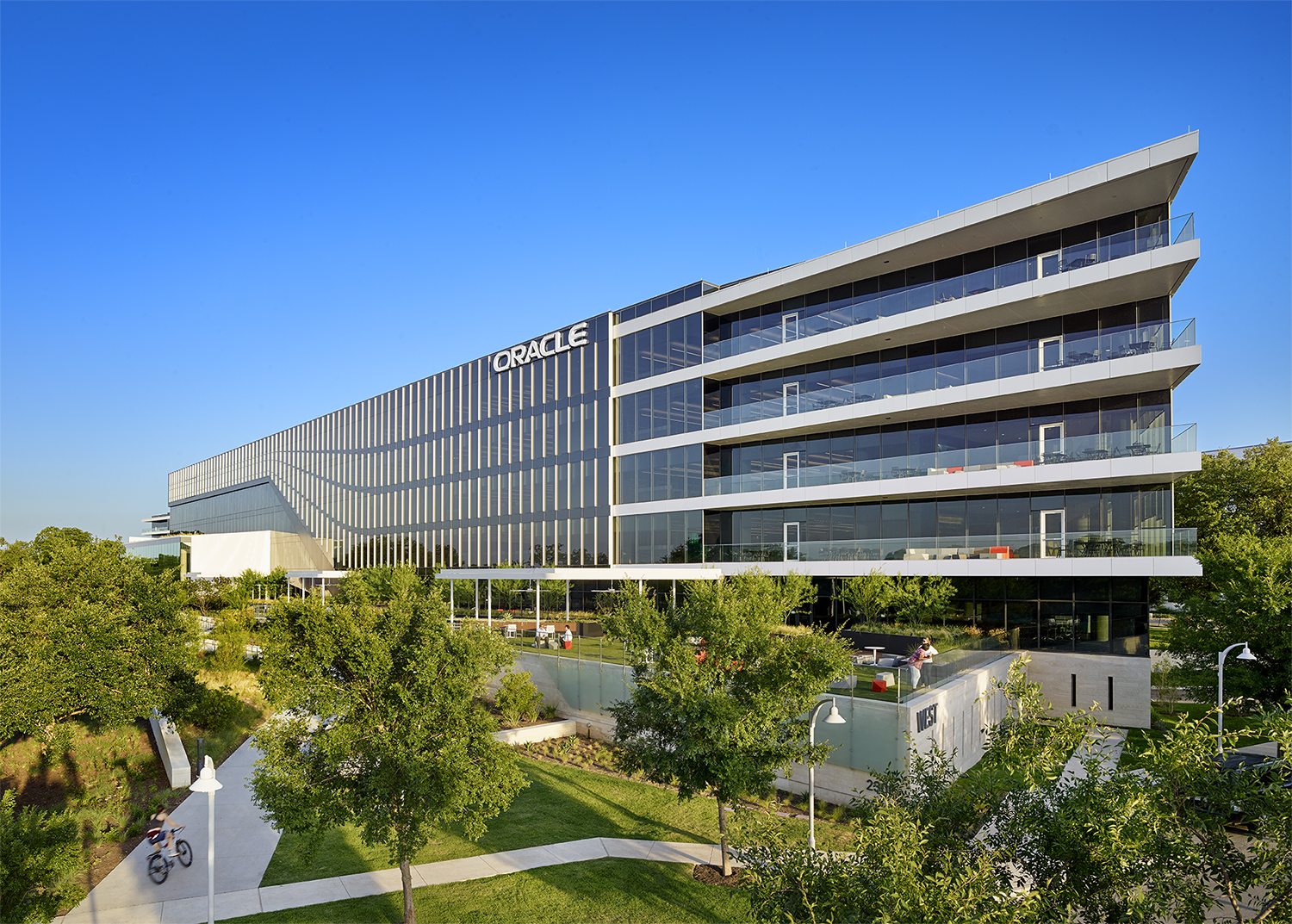 Oracle headquarters in Austin, TX.