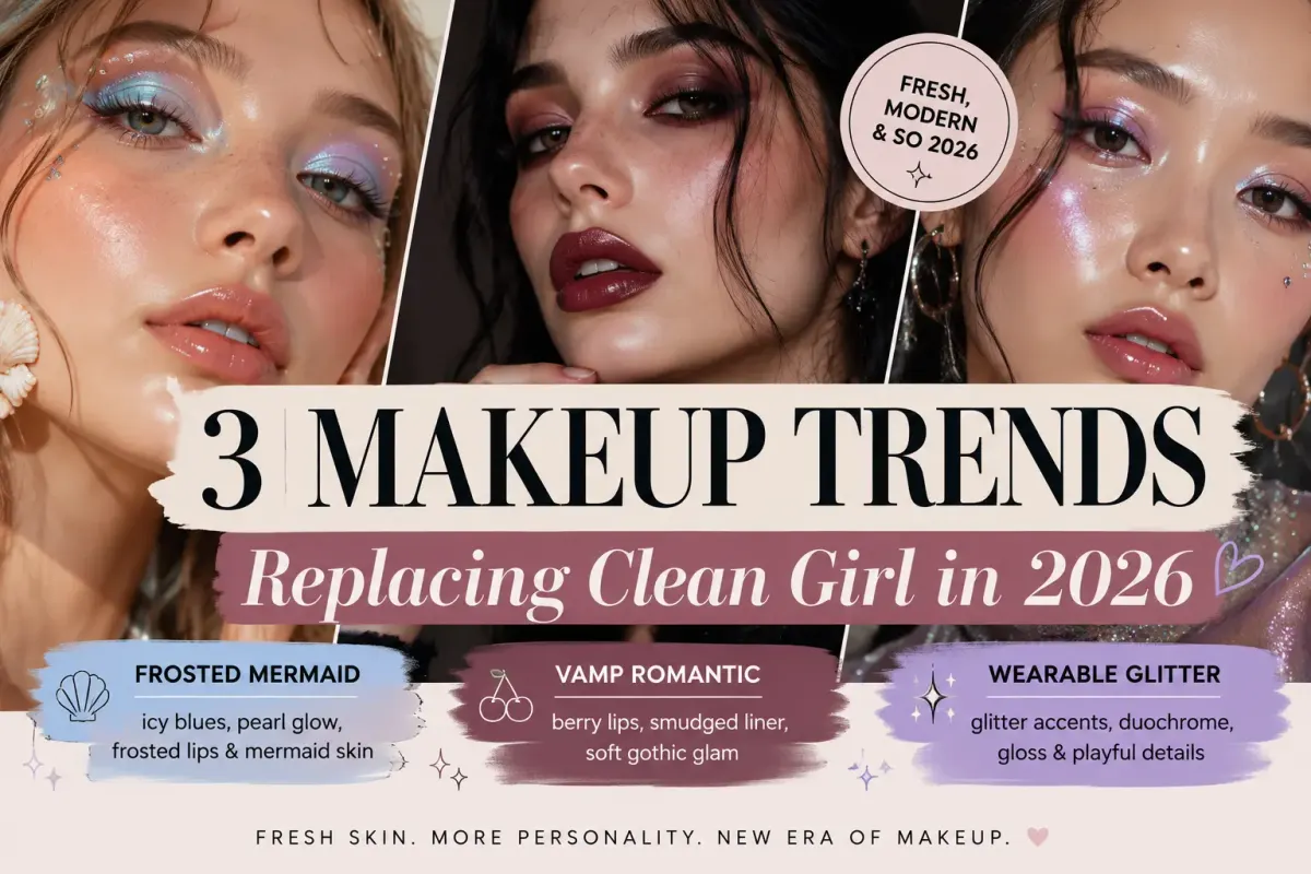 3 Makeup Trends Replacing Clean Girl in 2026 ✨