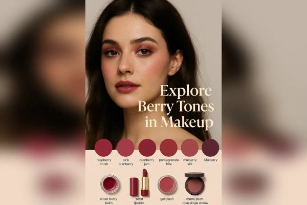 Explore Berry Tones in Makeup 🍒💜