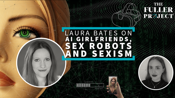 British author Laura Bates discusses her new book, The New Age of Sexism. (David Roberts for The Fuller Project)