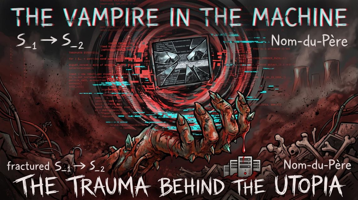The Vampire in the Machine: AI, Structural Psychosis, and the Real of Colonial Extraction