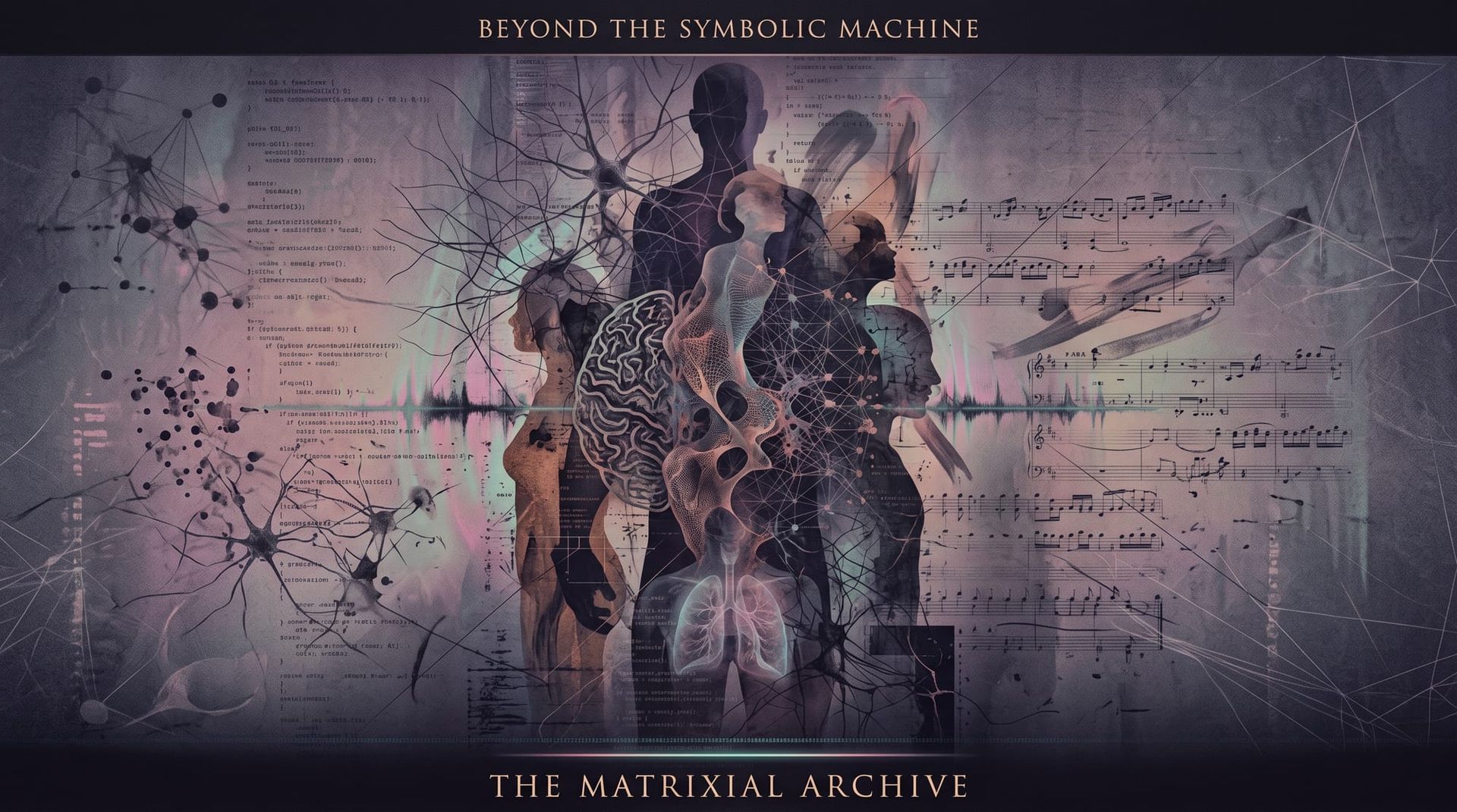 Beyond the Symbolic: Semiotic Chora, Matrixial Borderspace, and the Neuro-Acoustic Body in Generative AI