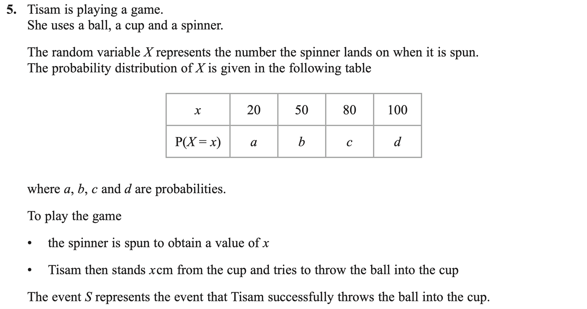 Q5 - Edexcel A-Level Maths Paper 3 June 2023