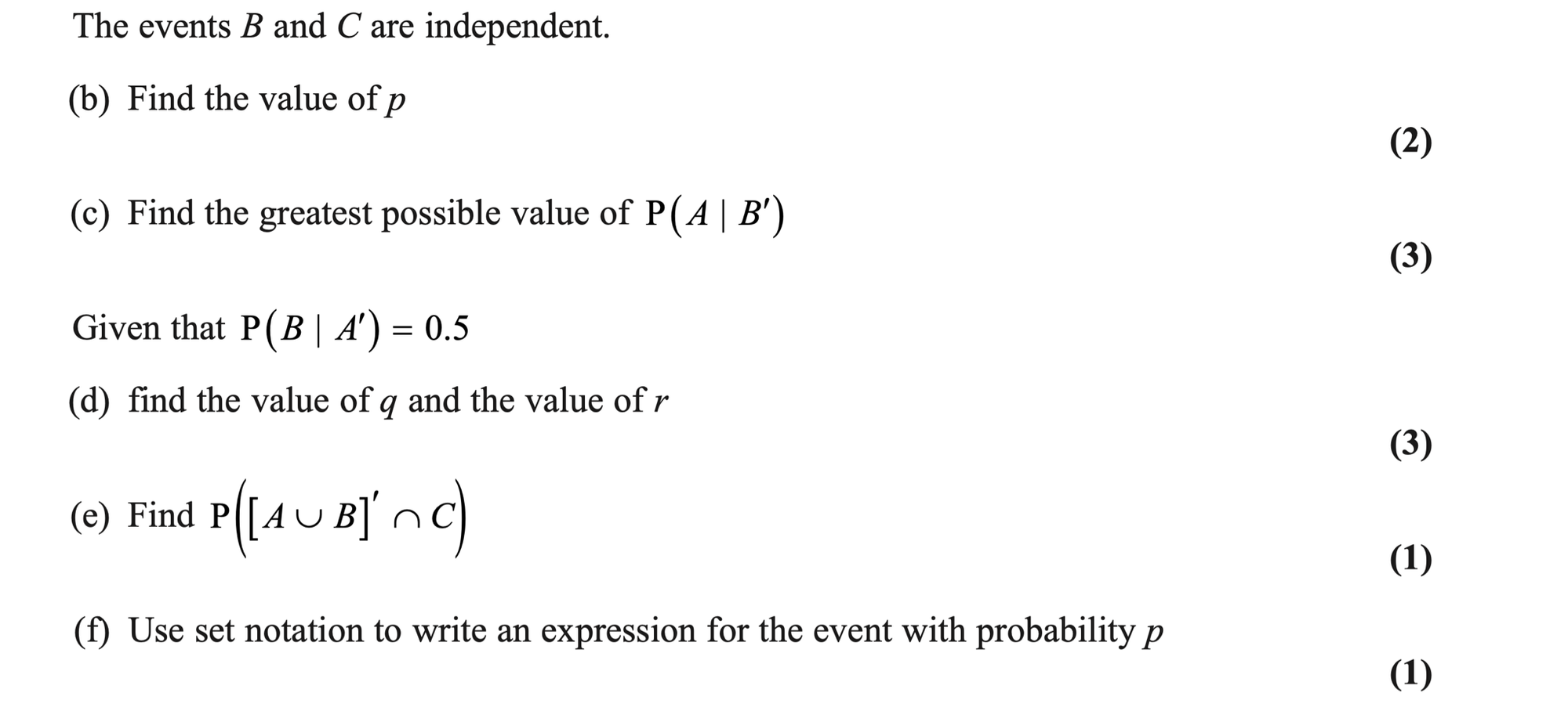 Q6 - Edexcel A-Level Maths Paper 3 June 2024