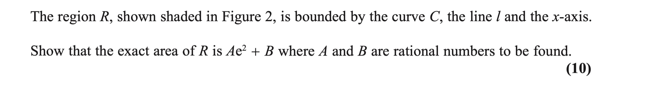Q13 - Edexcel A-Level Maths Paper 2 June 2018