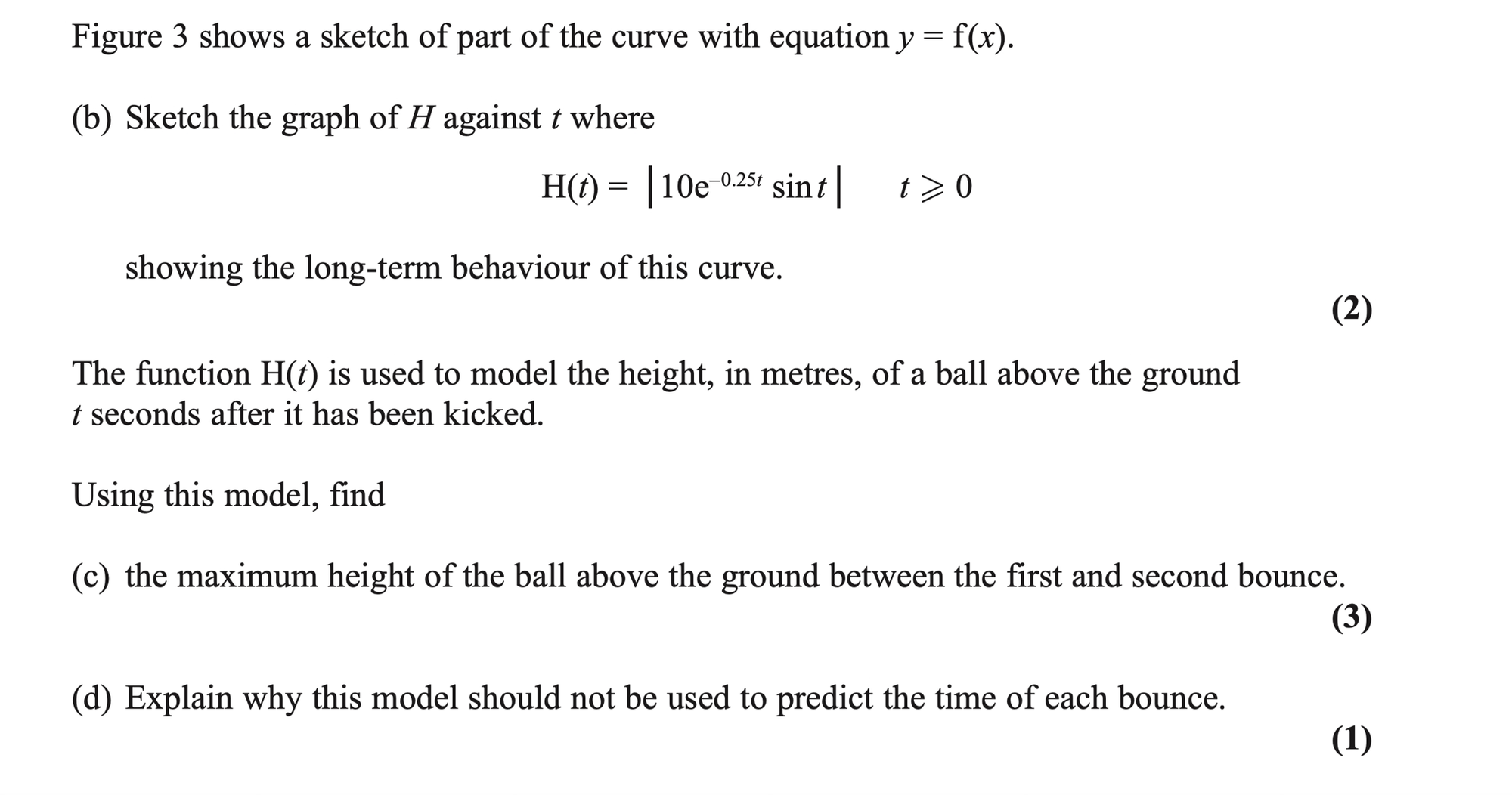Q12 - Edexcel A-Level Maths Paper 1 June 2019