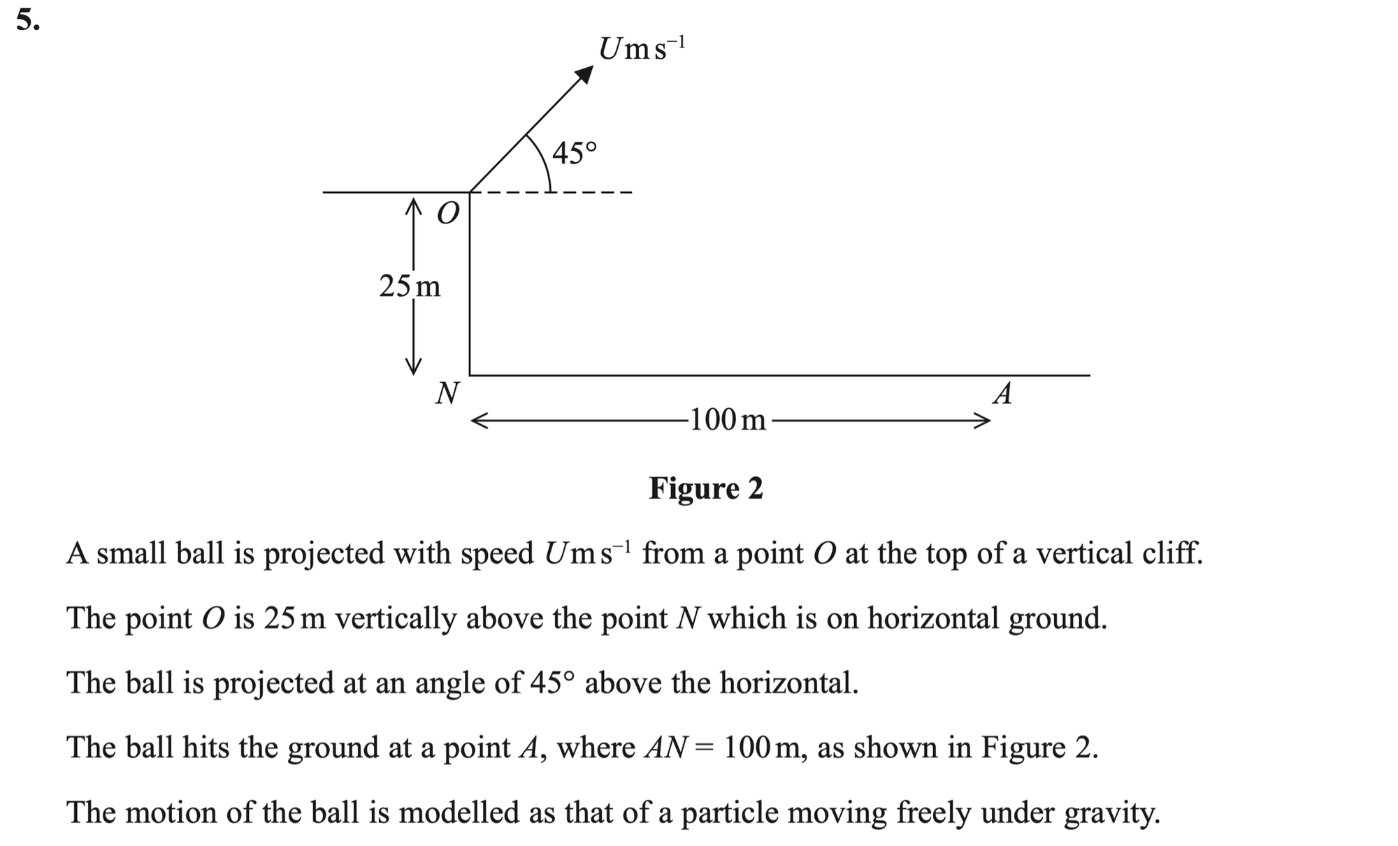 Q5 - Edexcel A-Level Maths Paper 3 June 2020