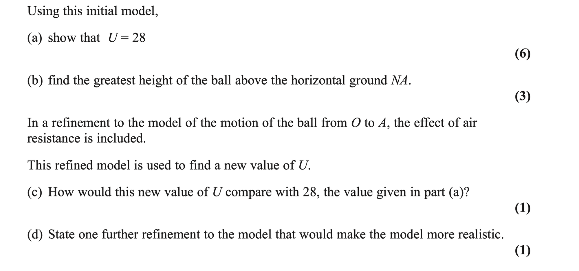 Q5 - Edexcel A-Level Maths Paper 3 June 2020