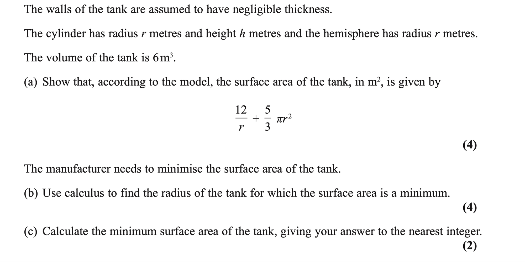 Q13 - Edexcel A-Level Maths Paper 2 June 2019
