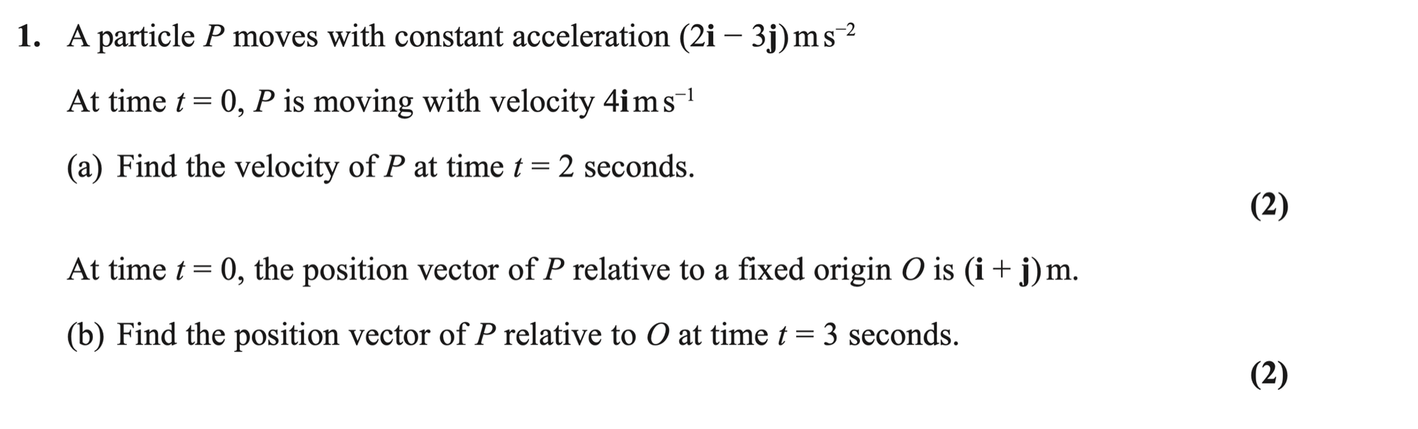 Q1 - Edexcel A-Level Maths Paper 3 June 2021